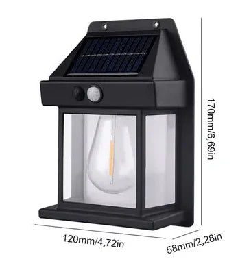 🔥DERNIER JOUR 49% DE RÉDUCTION - Lumière murale solaire en tungstène