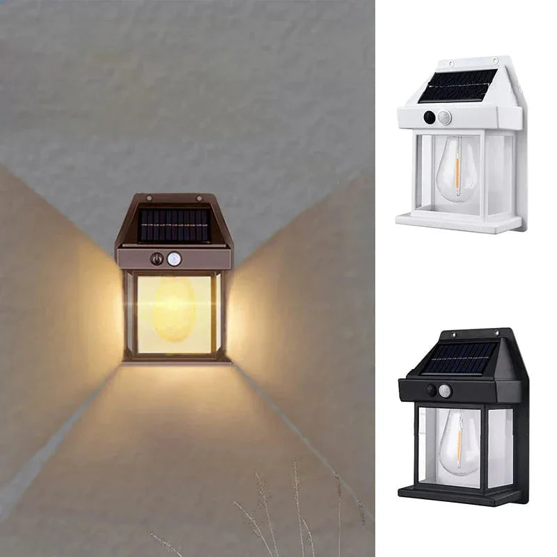 🔥DERNIER JOUR 49% DE RÉDUCTION - Lumière murale solaire en tungstène