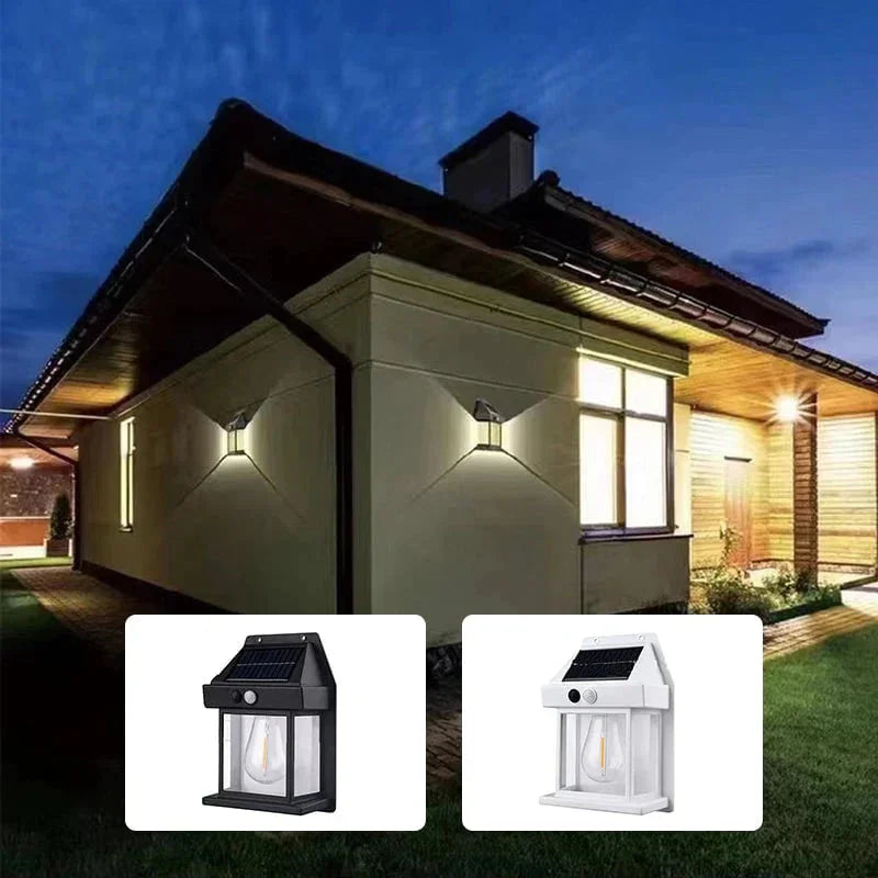 🔥DERNIER JOUR 49% DE RÉDUCTION - Lumière murale solaire en tungstène