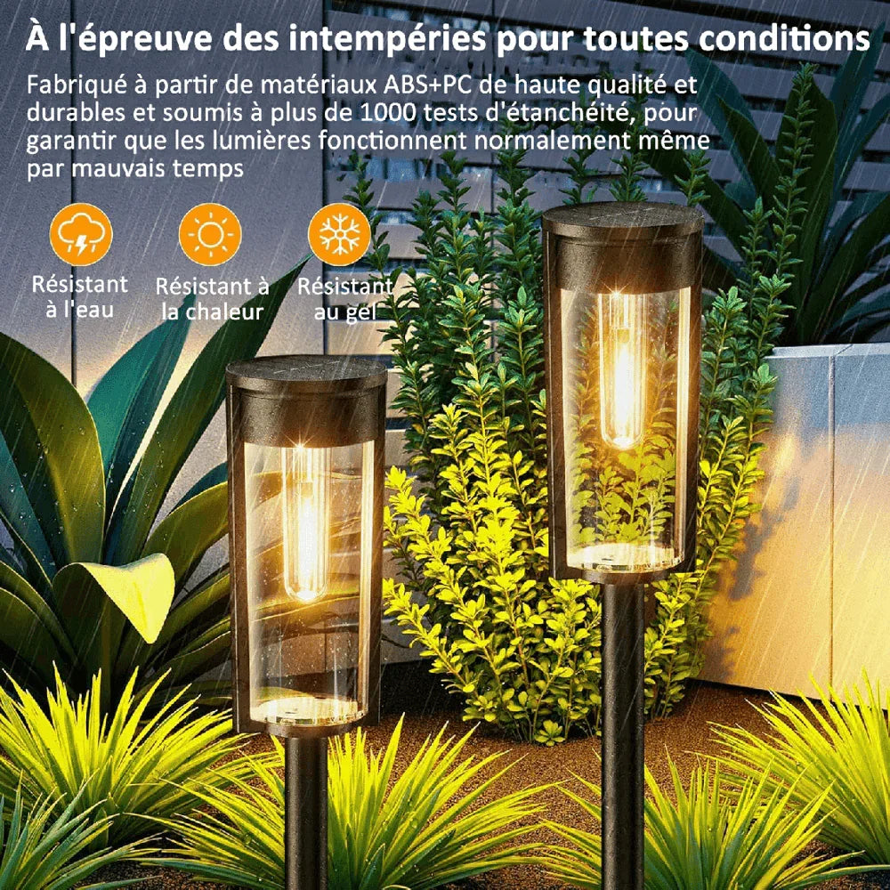 🔥 Vente Flash 49% de Réduction ✨ Lampes Solaires de Cheminement