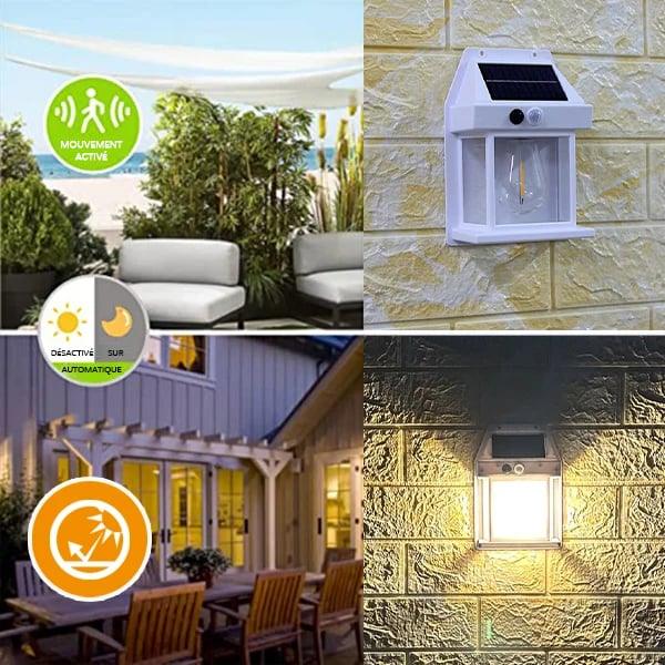 🔥DERNIER JOUR 49% DE RÉDUCTION - Lumière murale solaire en tungstène